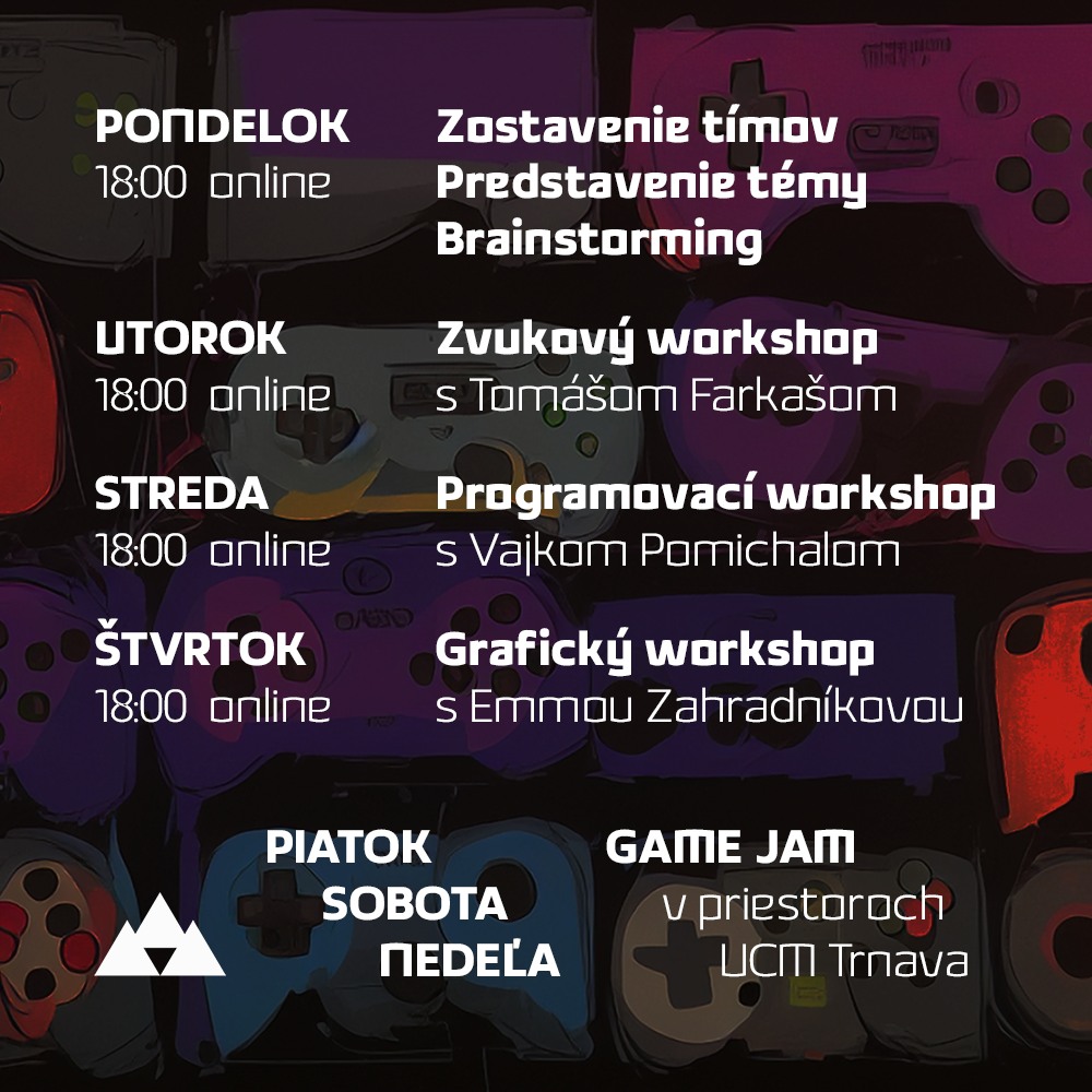 Godot. Global Game Jam v prostorech FMK UCM v Trnave