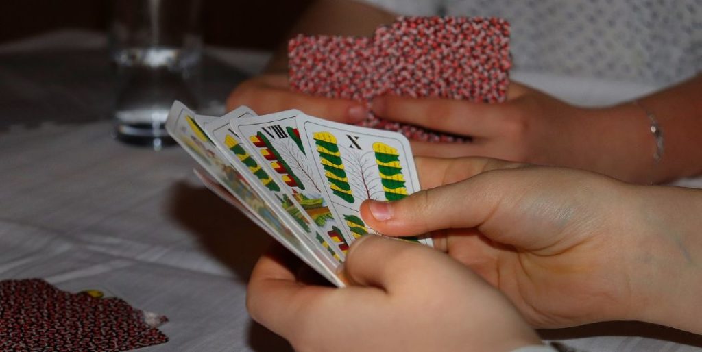 Hry se sedmovými mariášovými kartami, Německé klasické karty,
