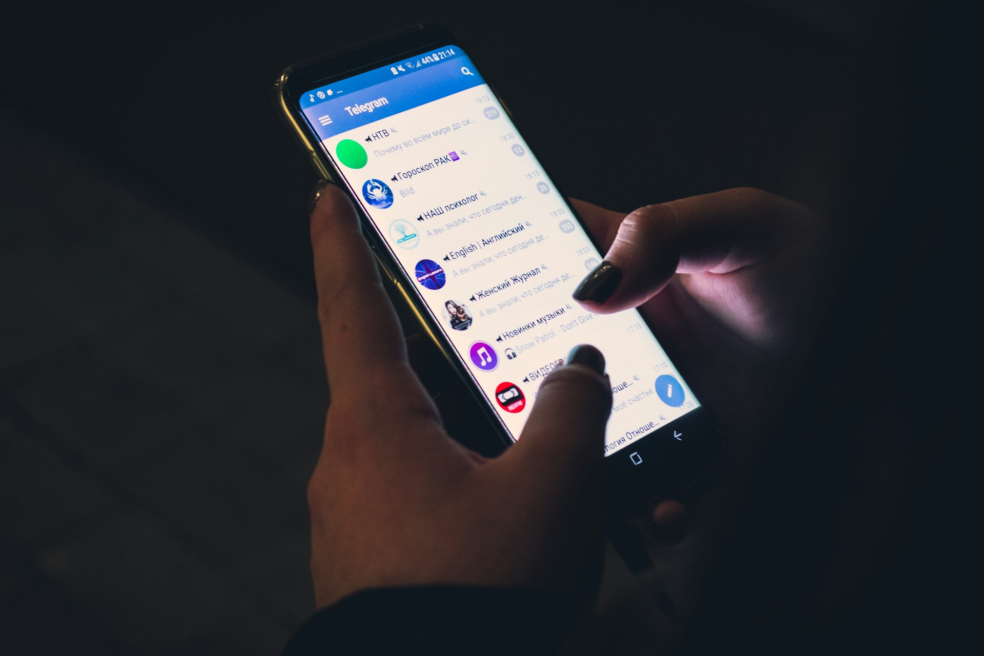 telegram recenze